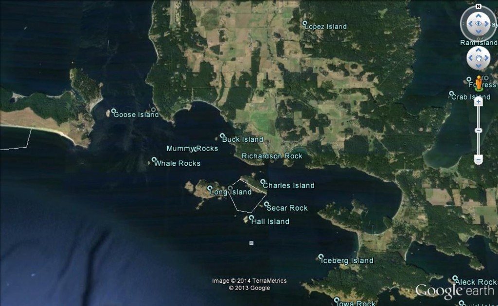 02 Cattle pass upper left is a popular entrance from the Strait of Juan de Fuca image not for use in navigation 1024x630 1