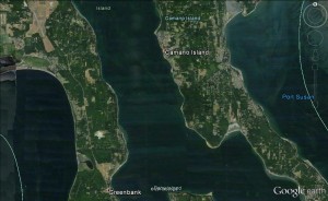 04 Saratoga Passage, between Camano and Whidbey Islands (image not to be used for navigation)