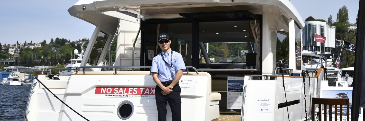 Associate Yacht Broker, Sean Seymour