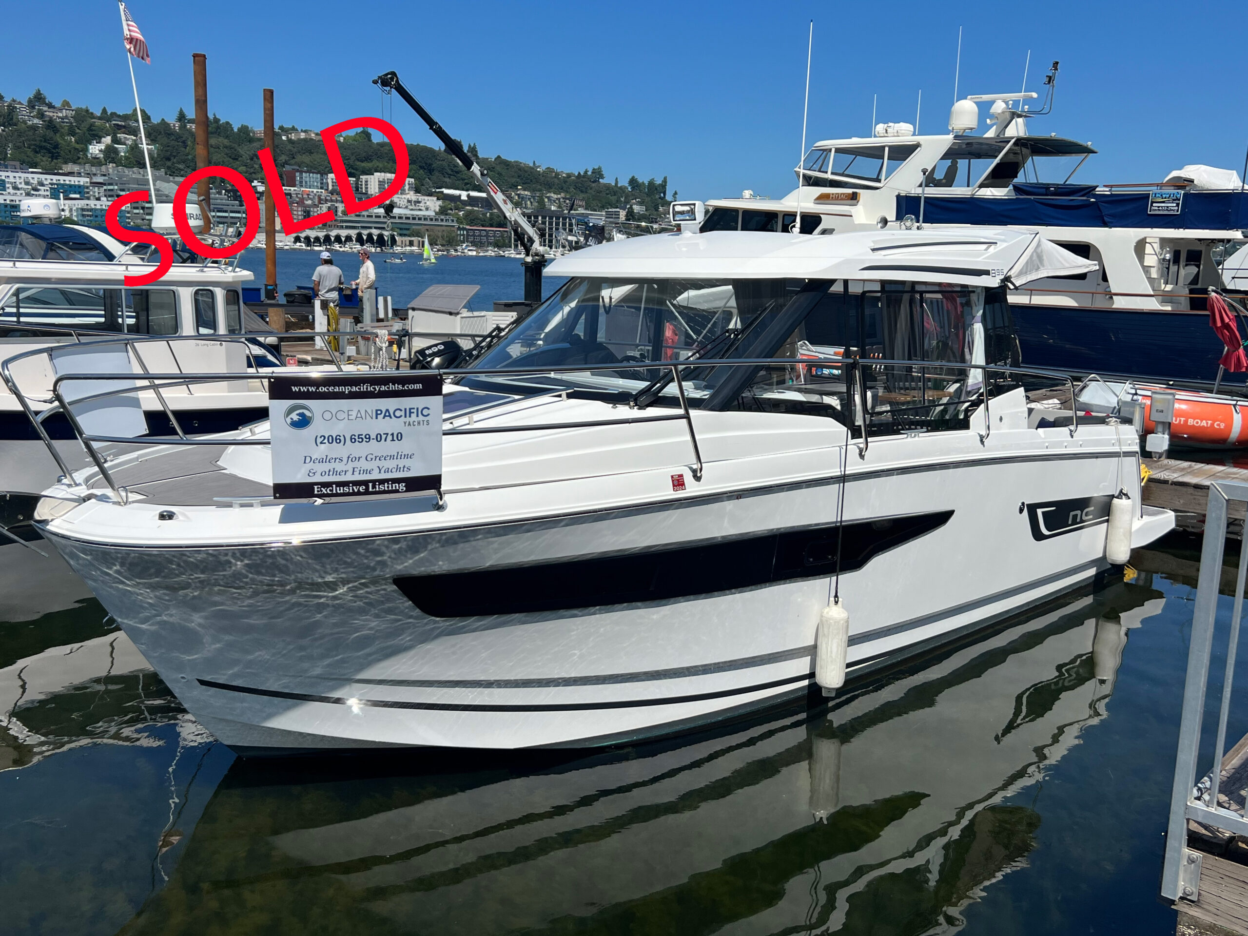 NC895 Sold by Ocean Pacific Yachts